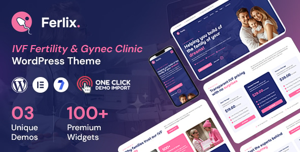 IVF & Fertility Clinic WordPress Theme