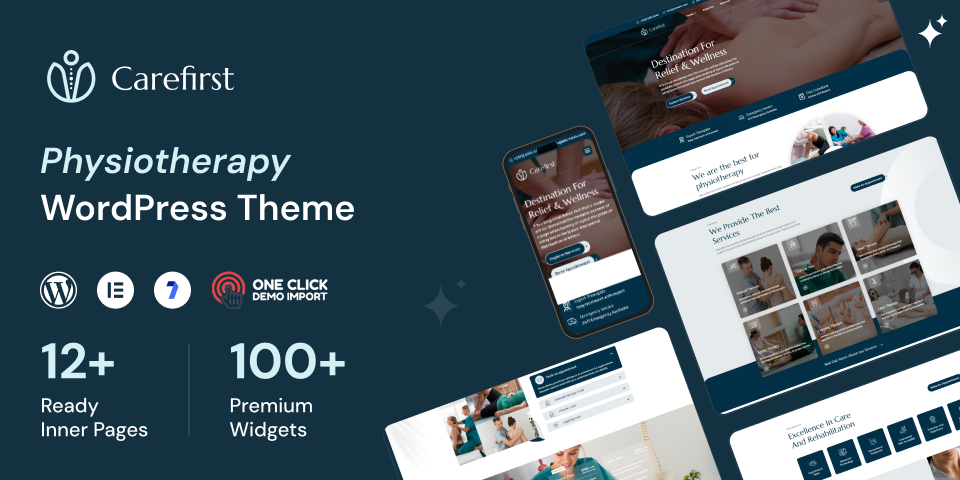 Carefirst – Physiotherapy WordPress Website Template