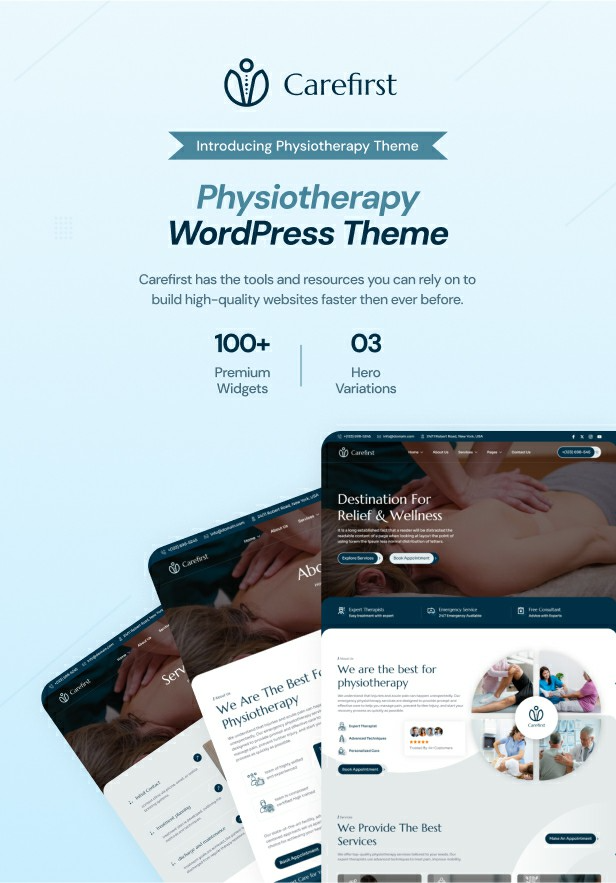 Physiotherapy Website Templates