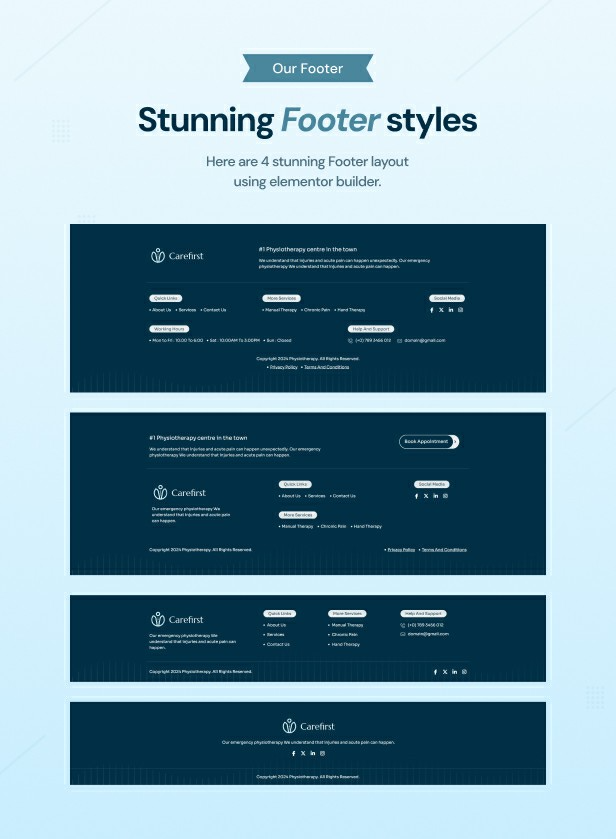 wellness center WordPress theme
