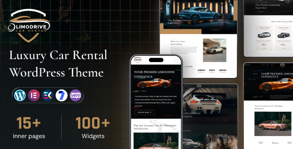 LimoDrive - Car Rental and Limousine WordPress Theme