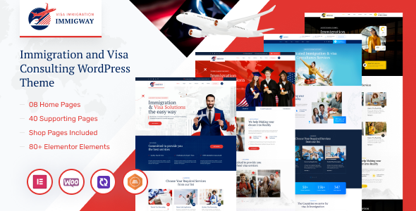 Immigway - Immigration and Visa Consulting WordPress Theme 