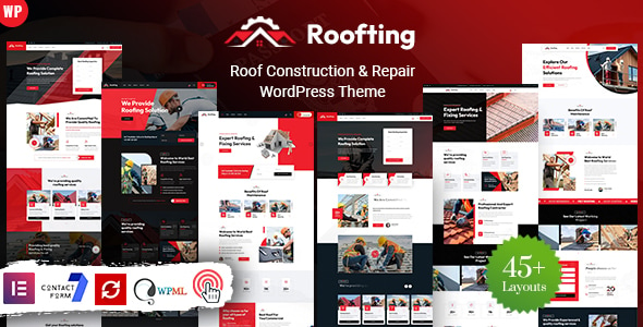 Roofting - Roofing Services WordPress Theme