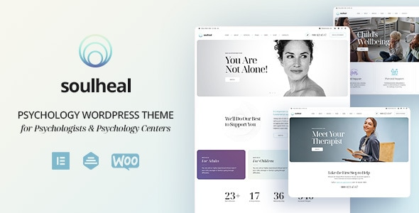 SoulHeal: Psychology and Counseling WordPress Theme