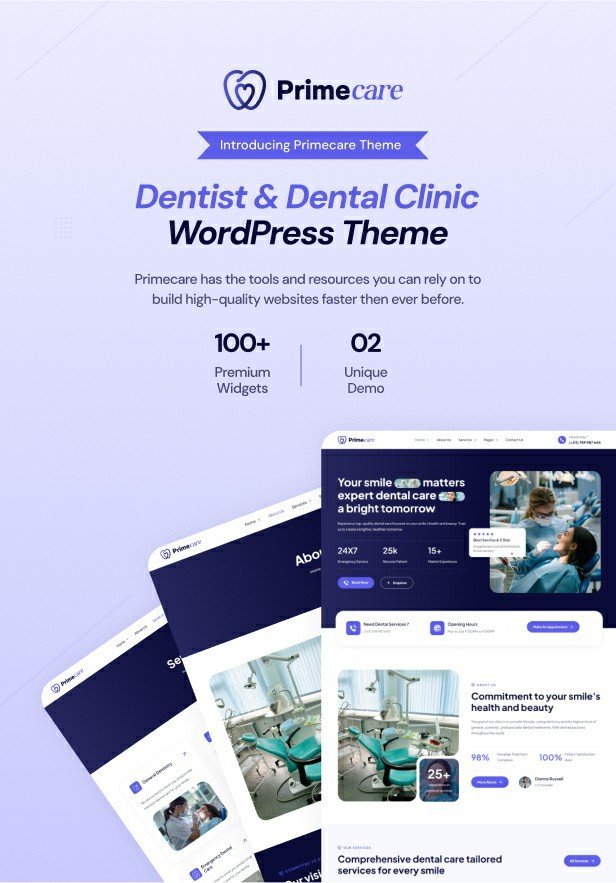 Dentist WordPress Theme 