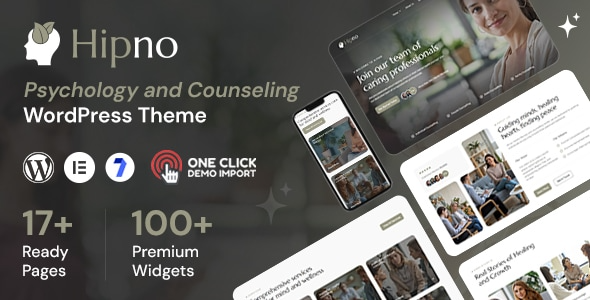 Hipno - Psychology & Counseling WordPress Theme