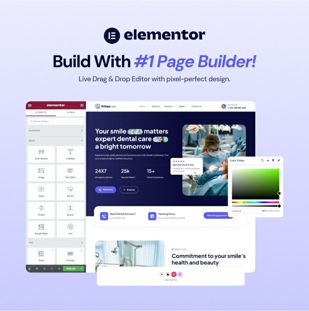 Dental Clinic WordPress Theme