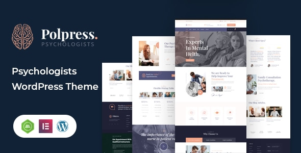 Polpress - Psychiatric Therapy WordPress Theme