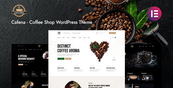 cafena - Coffee Shop WordPress Theme 