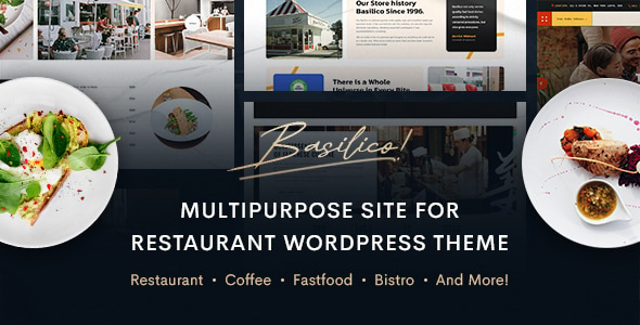 Basilico | Restaurant & cafe WordPress Theme