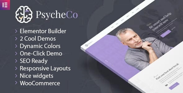 PsycheCo: Psychology & Counseling WordPress Theme