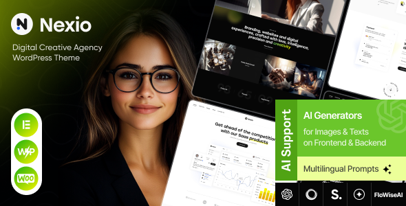 Nexio - Digital Creative Agency Theme