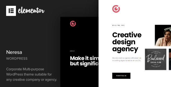Neresa - Elementor WordPress Theme 