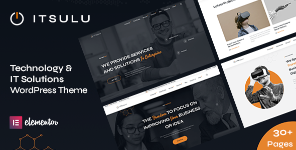 ITSulu - Technology & IT Solutions WordPress Theme 