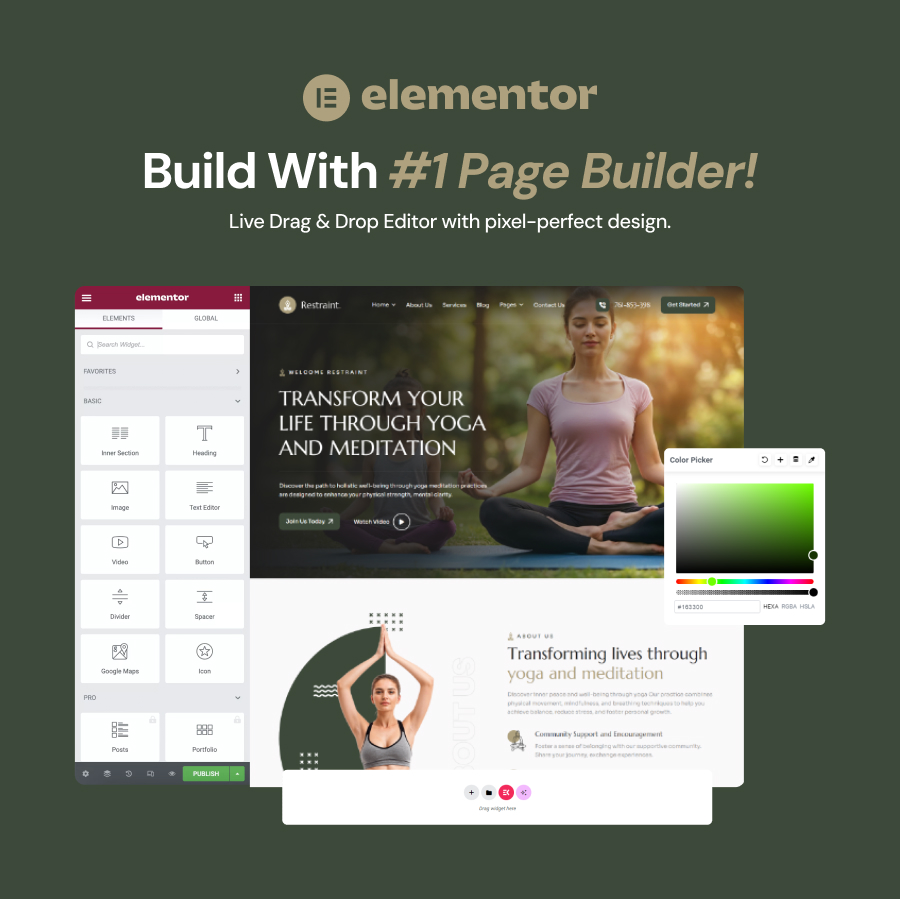 Yoga Fitness WordPress Theme