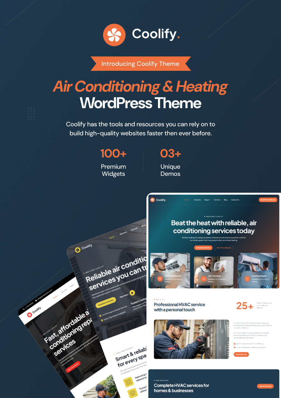 Air Conditioning WordPress Theme
