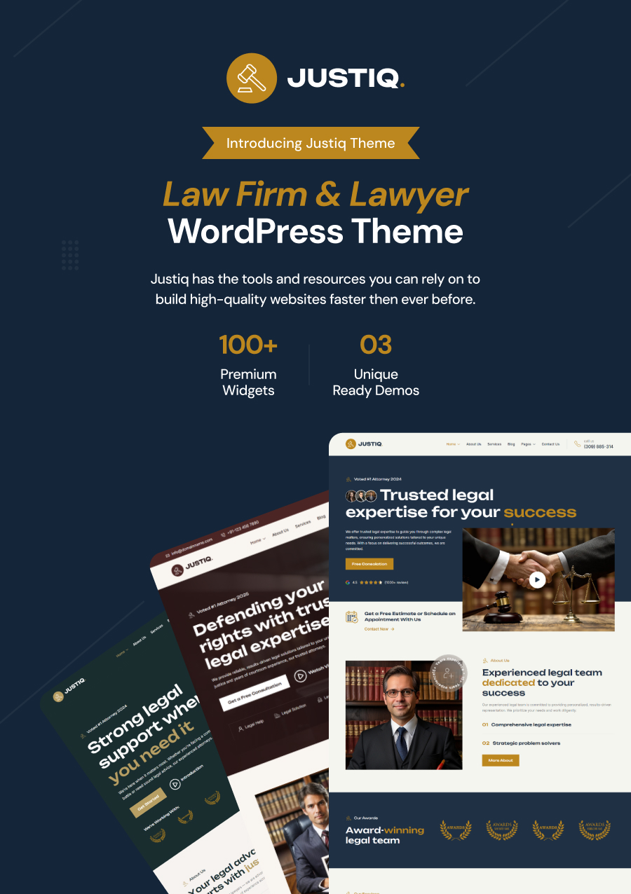 Attorney WordPress theme