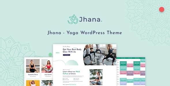 Jhana, Yoga WordPress Theme