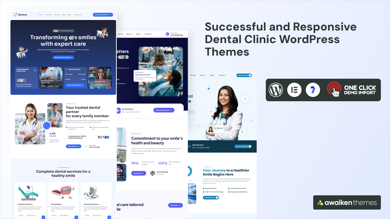 Best Dental Clinic WordPress Themes