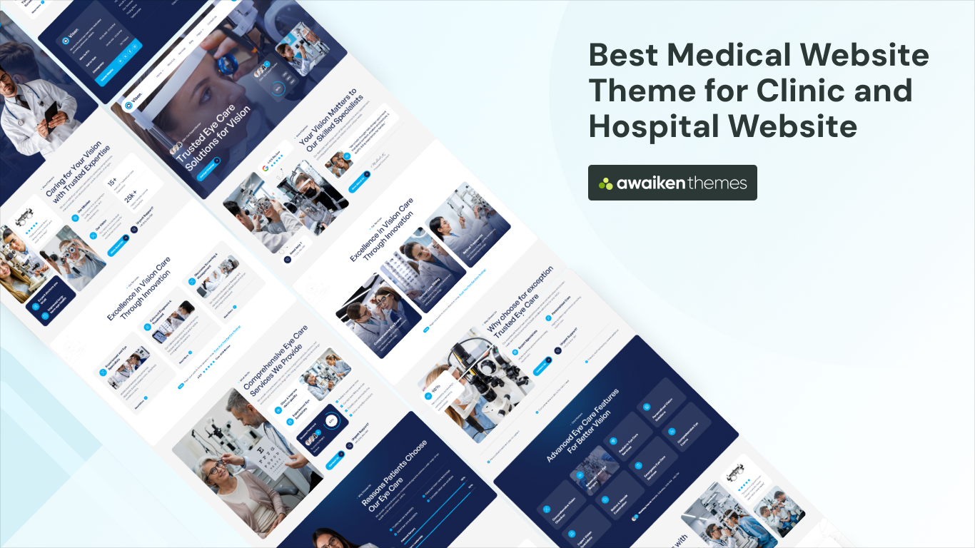 Best Medical Website Theme for Clinic and Hospital Website