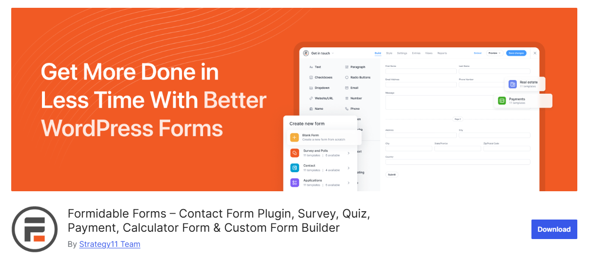 Formidable Forms: The Most Ambitious Option Here