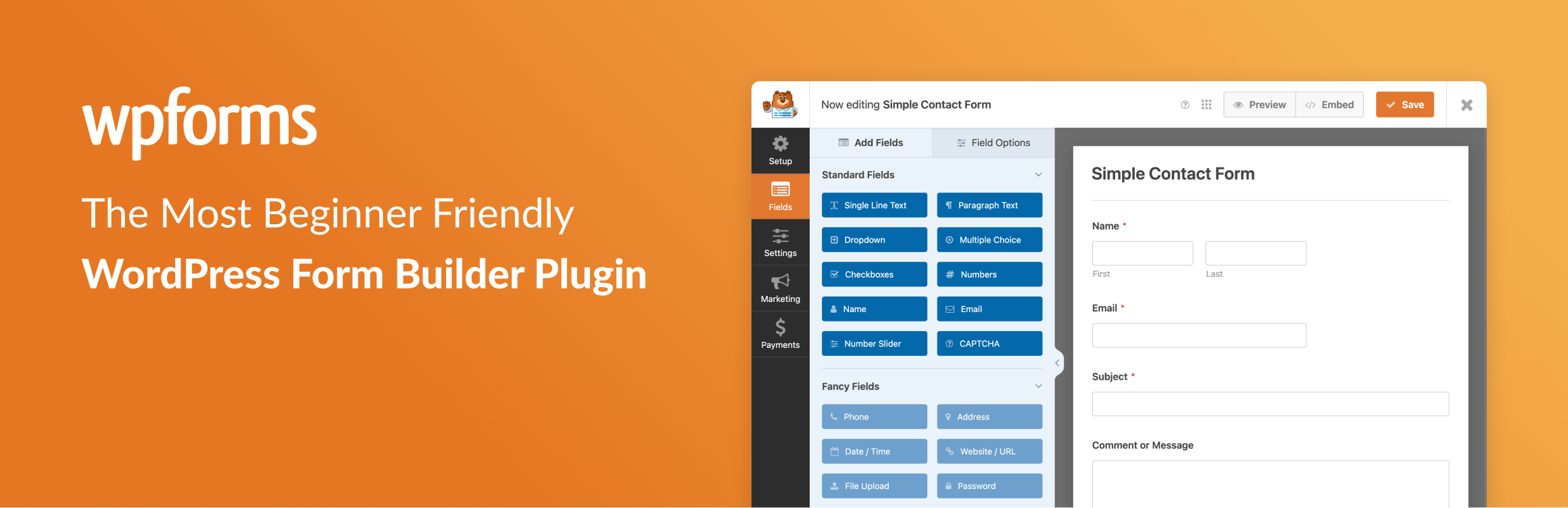 WPForms: The Easiest Starting Point for Most People