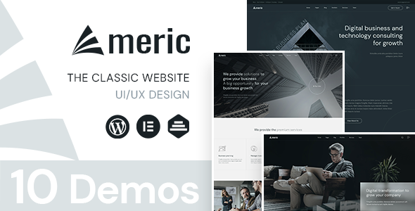 Americ - Corporate Business WordPress Theme