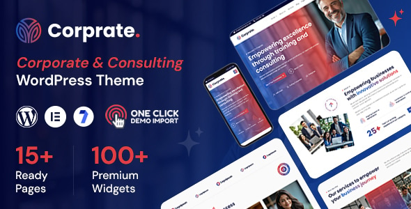 Corprate – Business Consulting & Investment WordPress Theme