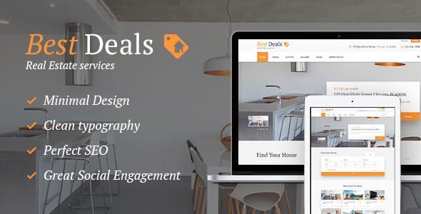 Best Deals – Property Sales & Rental Theme