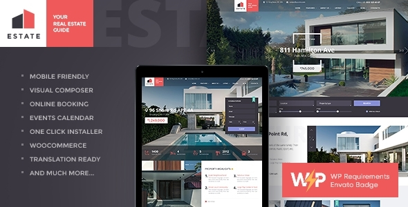 Estate – Property Sales & Rental Theme