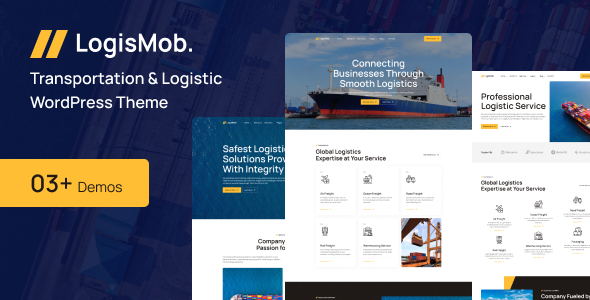 Logismob - Transportation & Logistics WordPress Theme