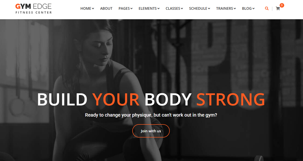 Gym Edge – Gym Fitness WordPress Theme