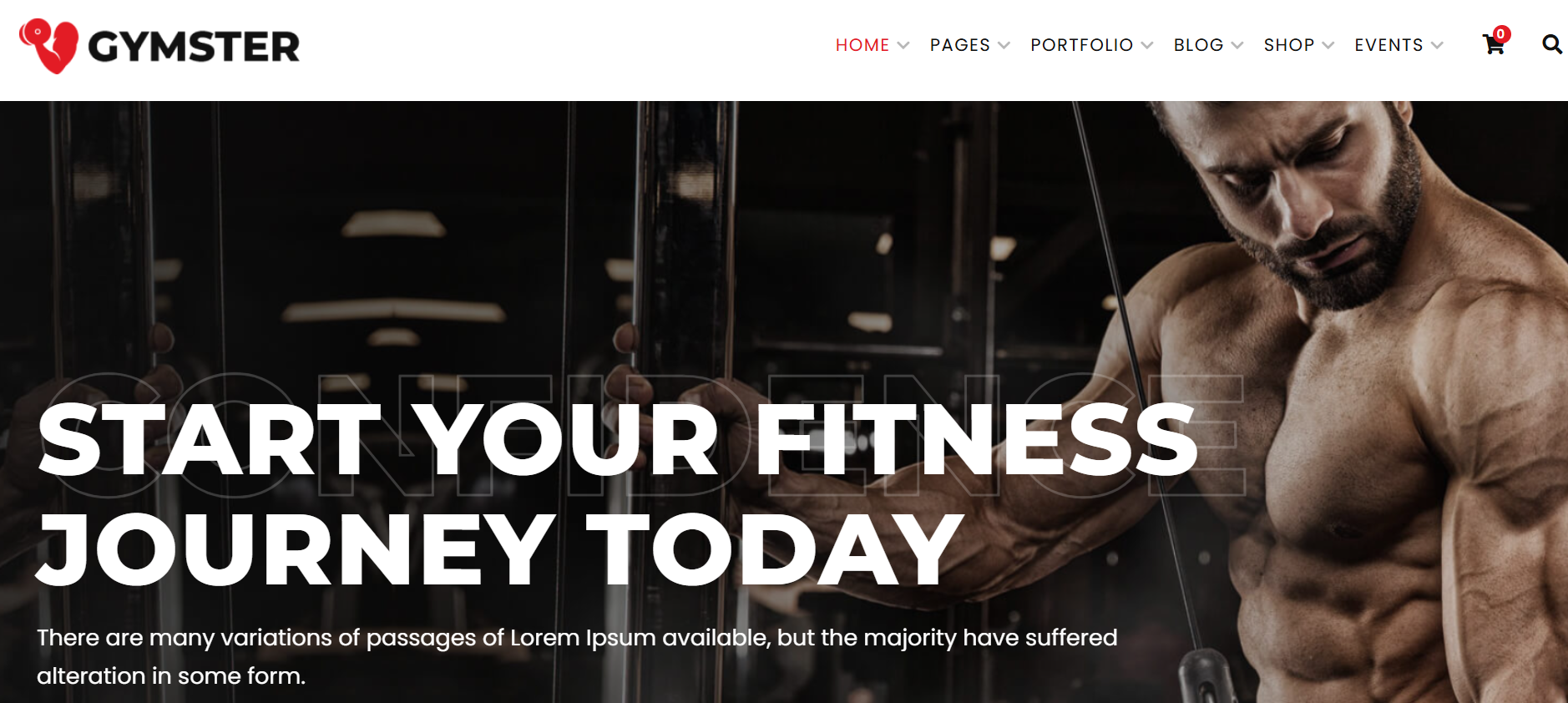 Gymster – Fitness and Gym WordPress Theme