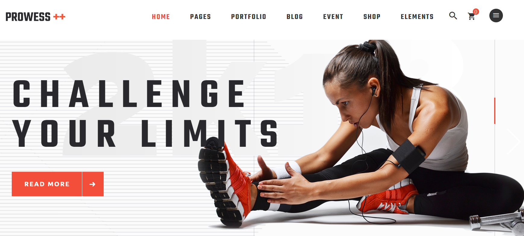 Prowess – A Fitness and Gym WordPress Theme