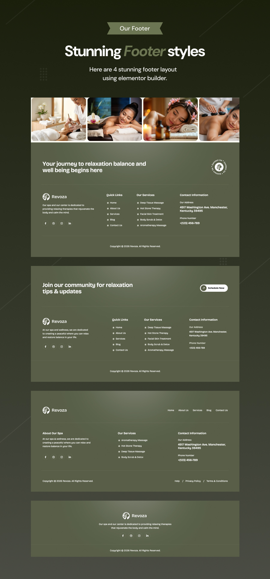Wellness Center Website Template