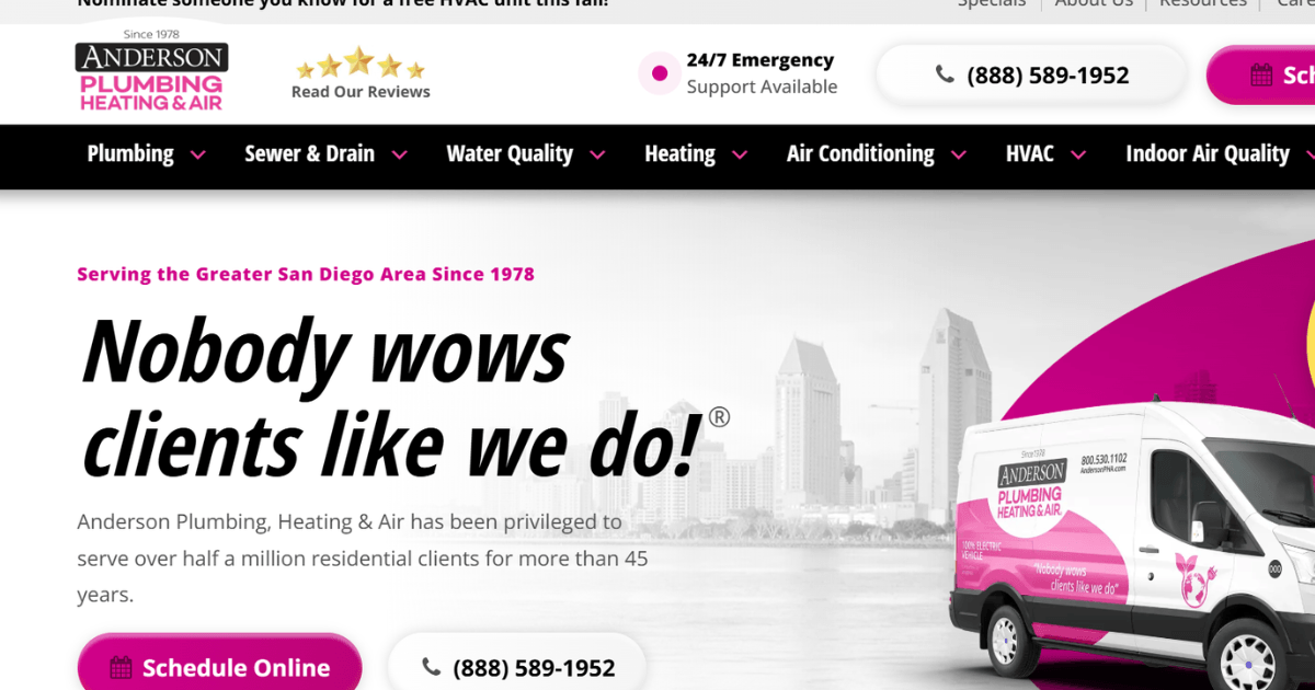 Anderson Plumbing, Heating & Air