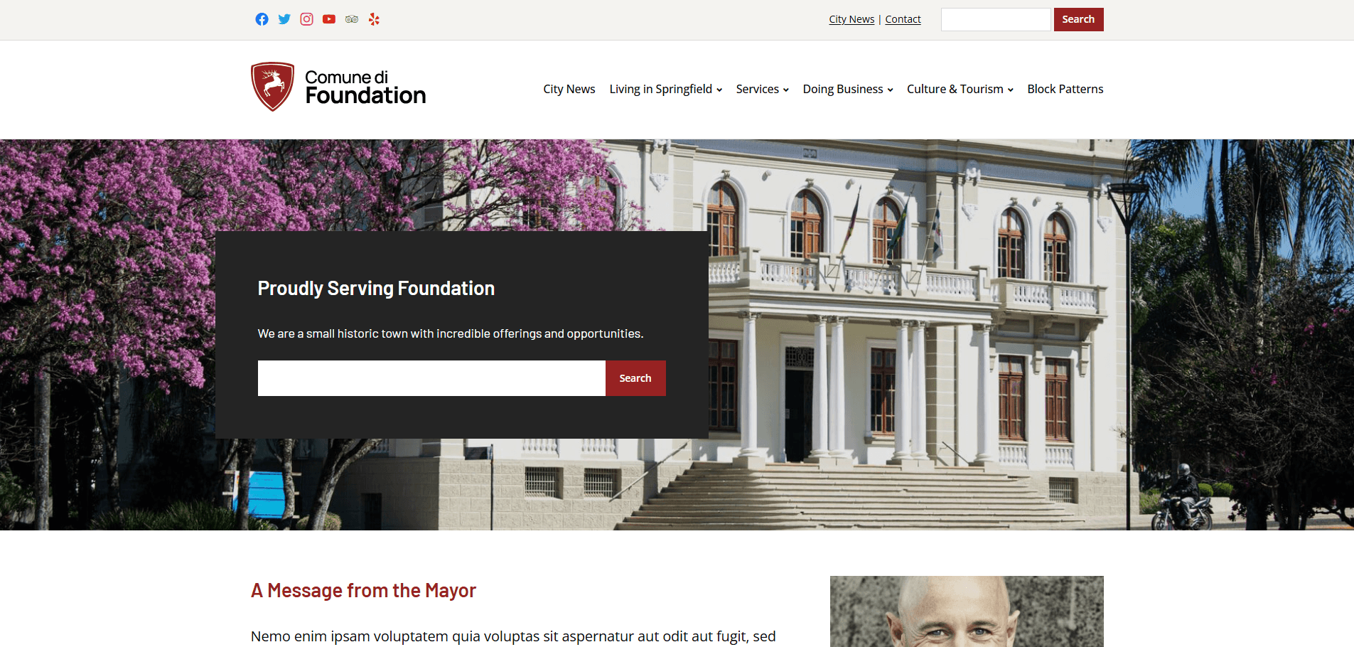 Foundation - Block-Based Church Theme