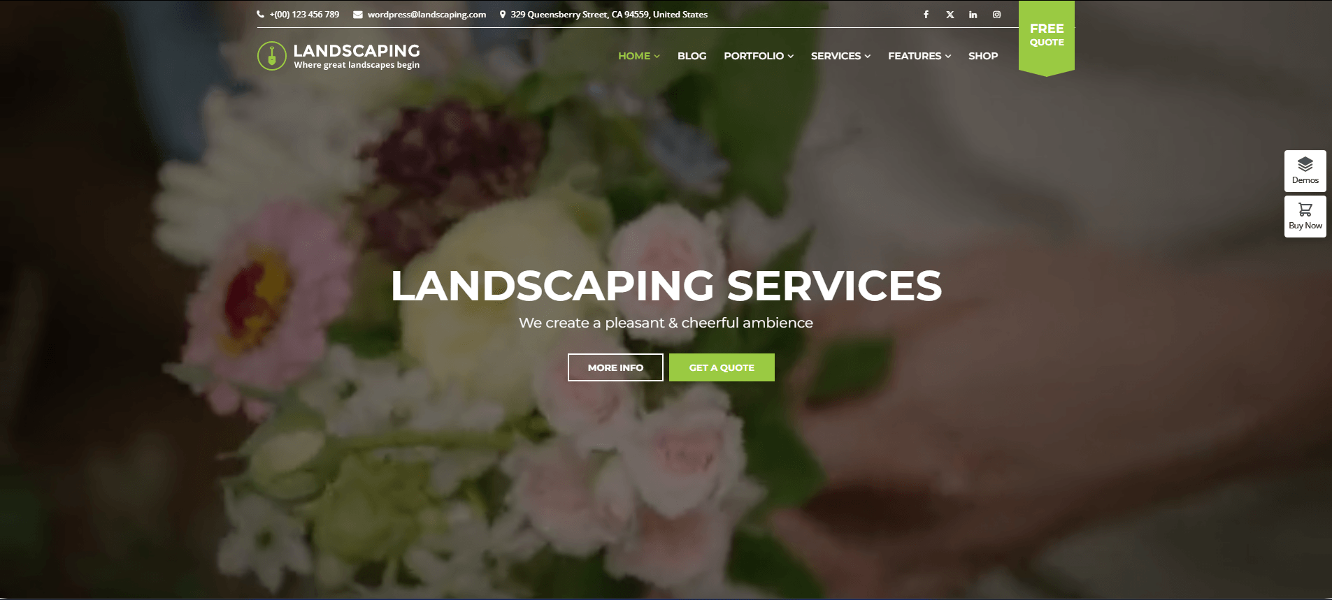 Landscaping WP - Landscaping WordPress Theme