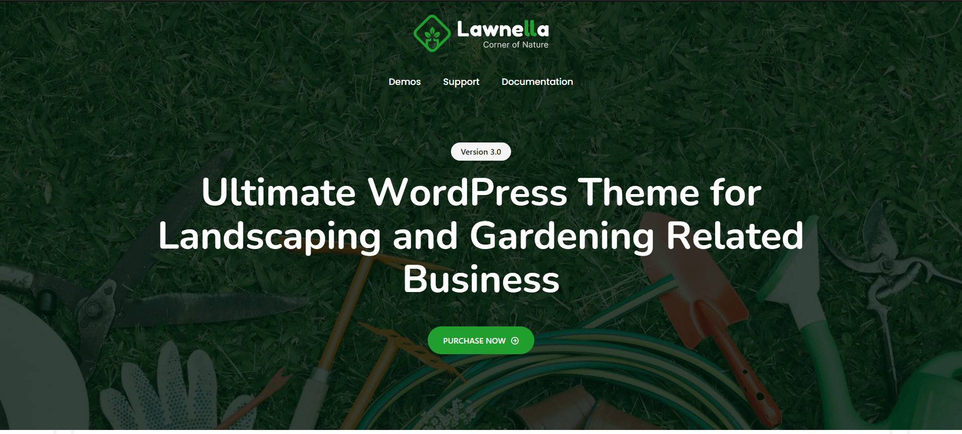 Lawnella - Landscaping WordPress Theme