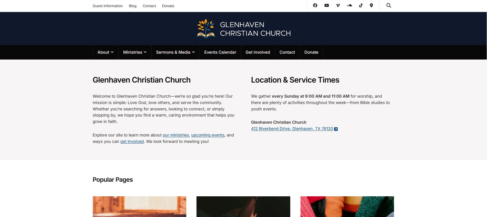 Magma - Church WordPress Theme