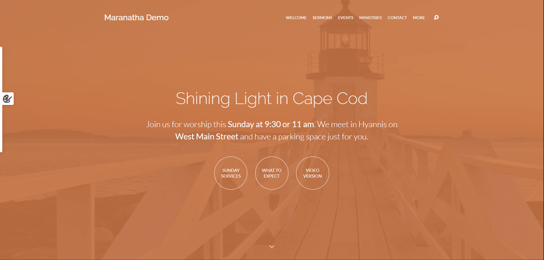 Maranatha - Church WordPress Theme