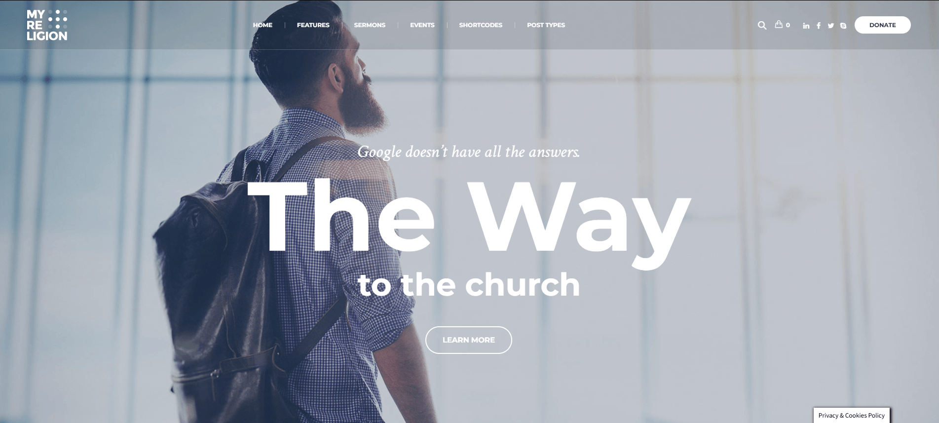 My Religion - Church WordPress Theme