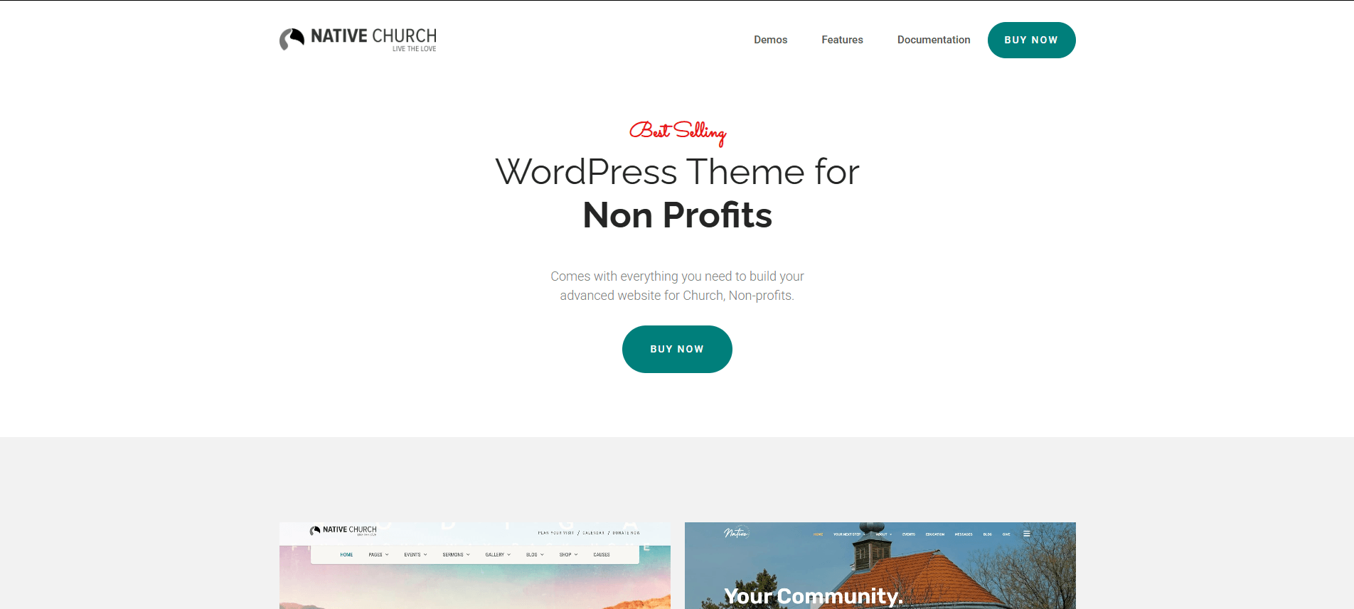 NativeChurch - Multi-Purpose WordPress Theme