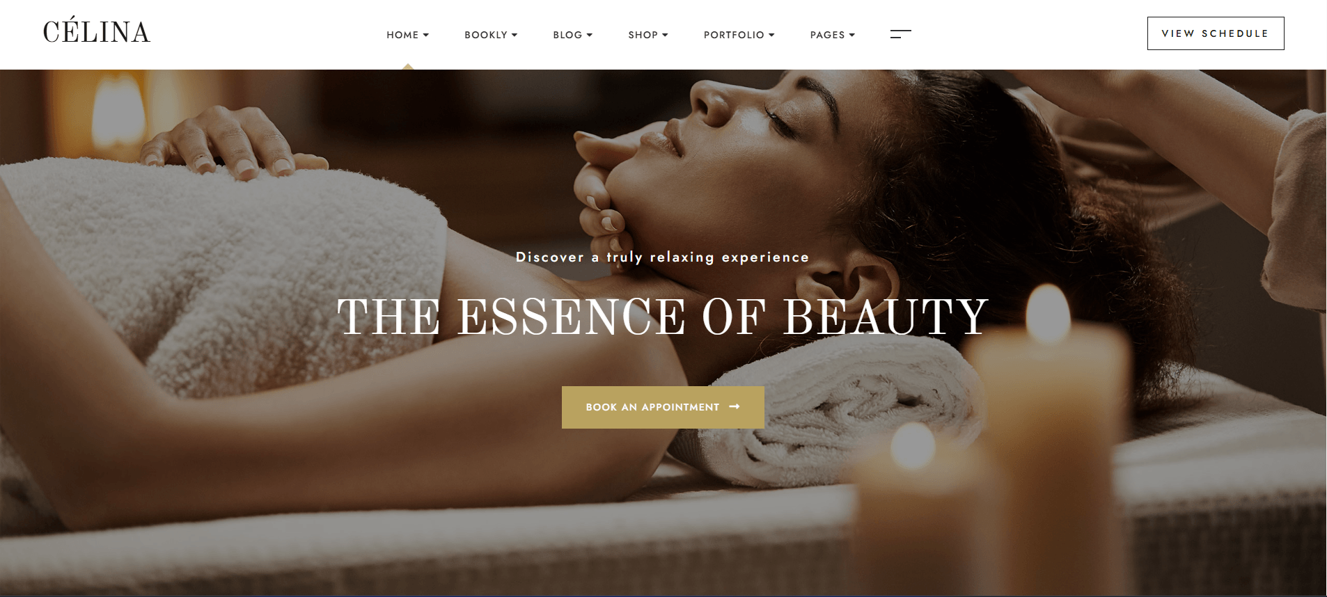 Célina - Spa and Beauty WordPress Theme