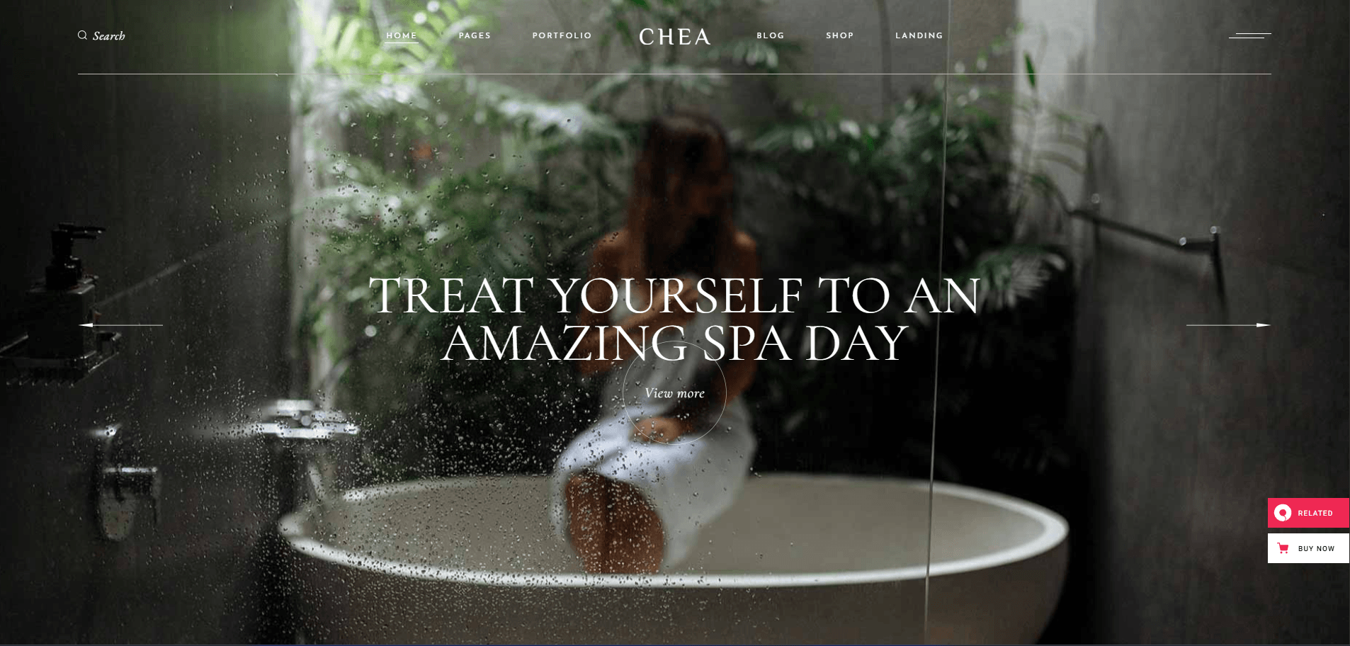 Chea - Spa and Massage WordPress Theme