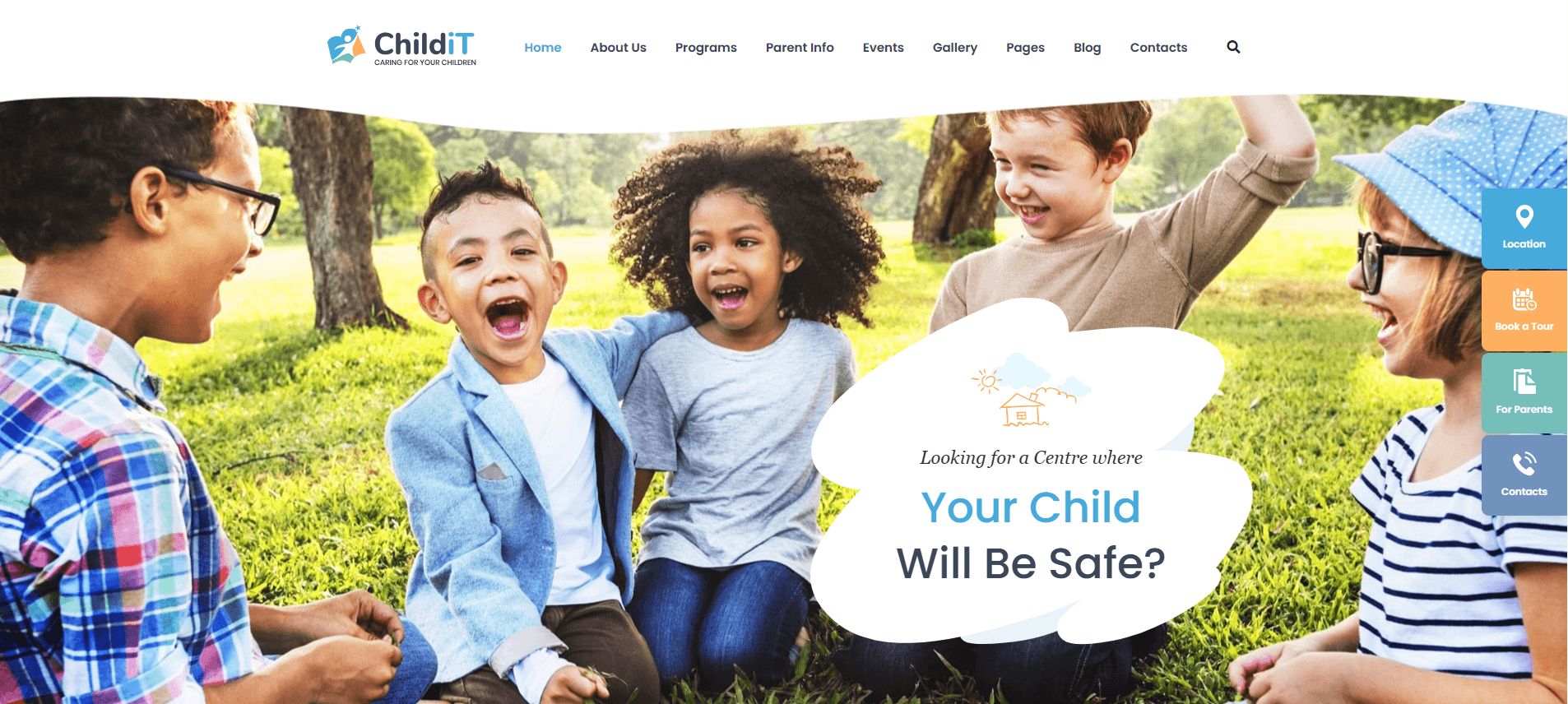 Childit - Kindergarten Elementor WordPress Theme