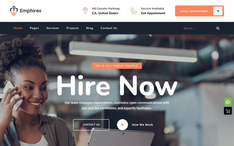 Emphires - Human Resources & Recruiting WordPress Theme