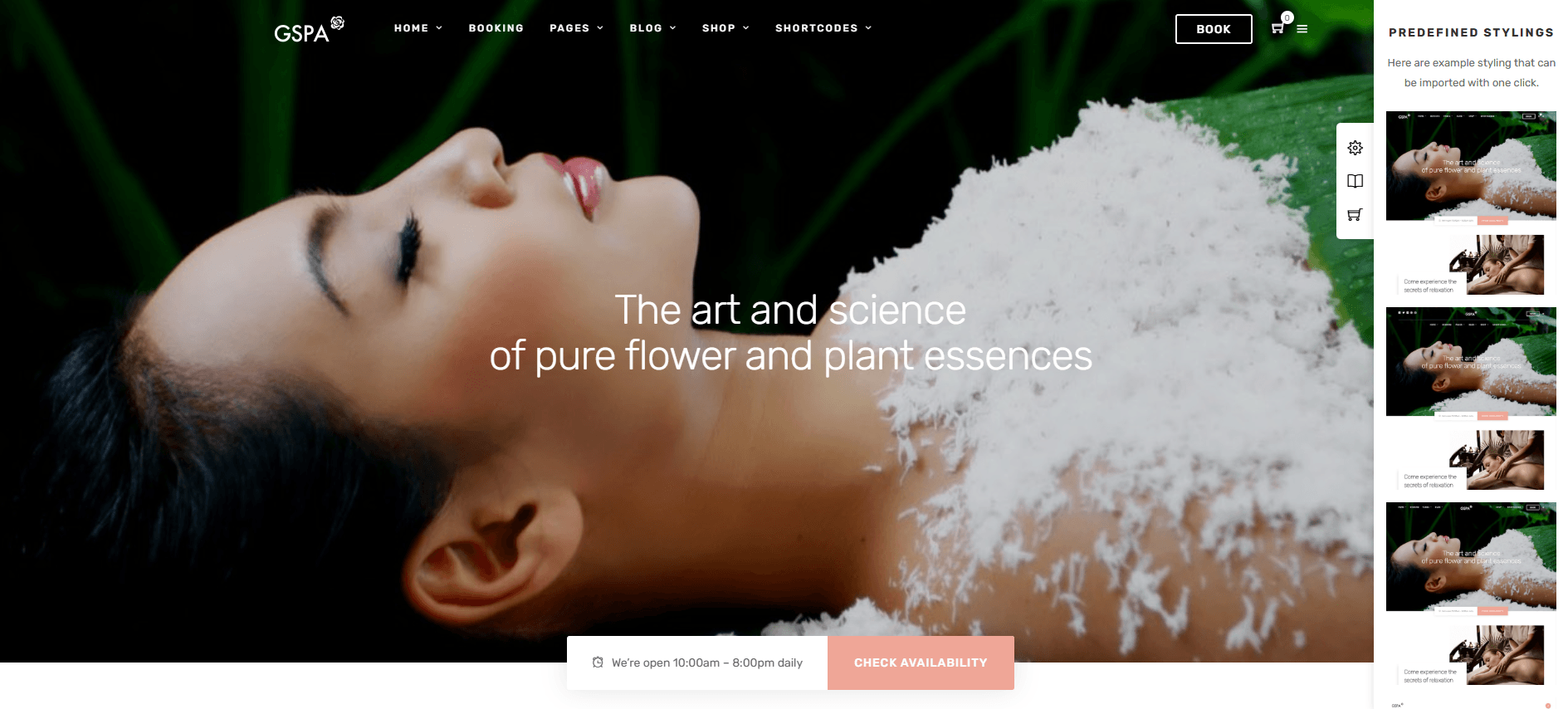 Grand Spa - Massage Salon WordPress