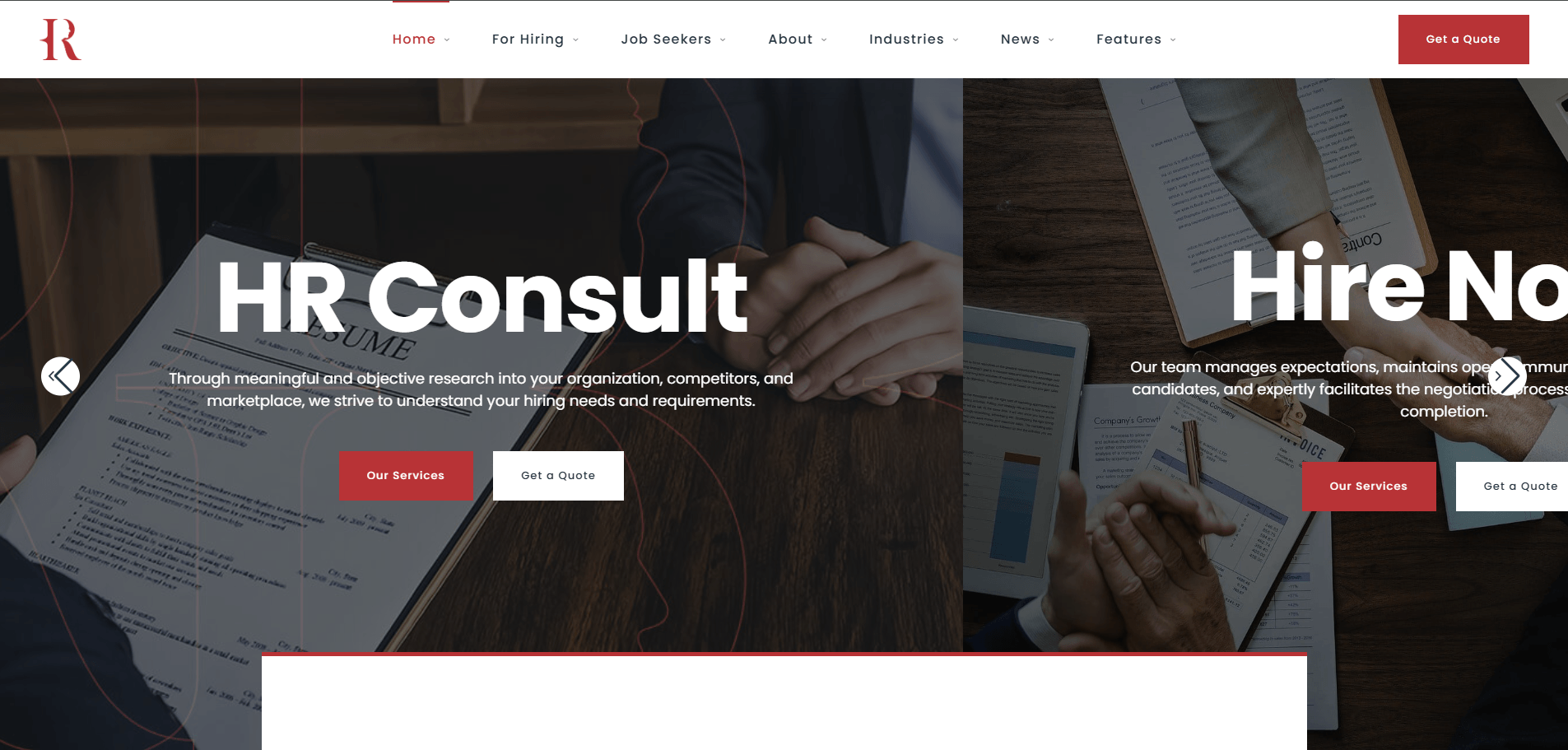 Hryzantema - Human Resources & Recruiting WordPress Theme