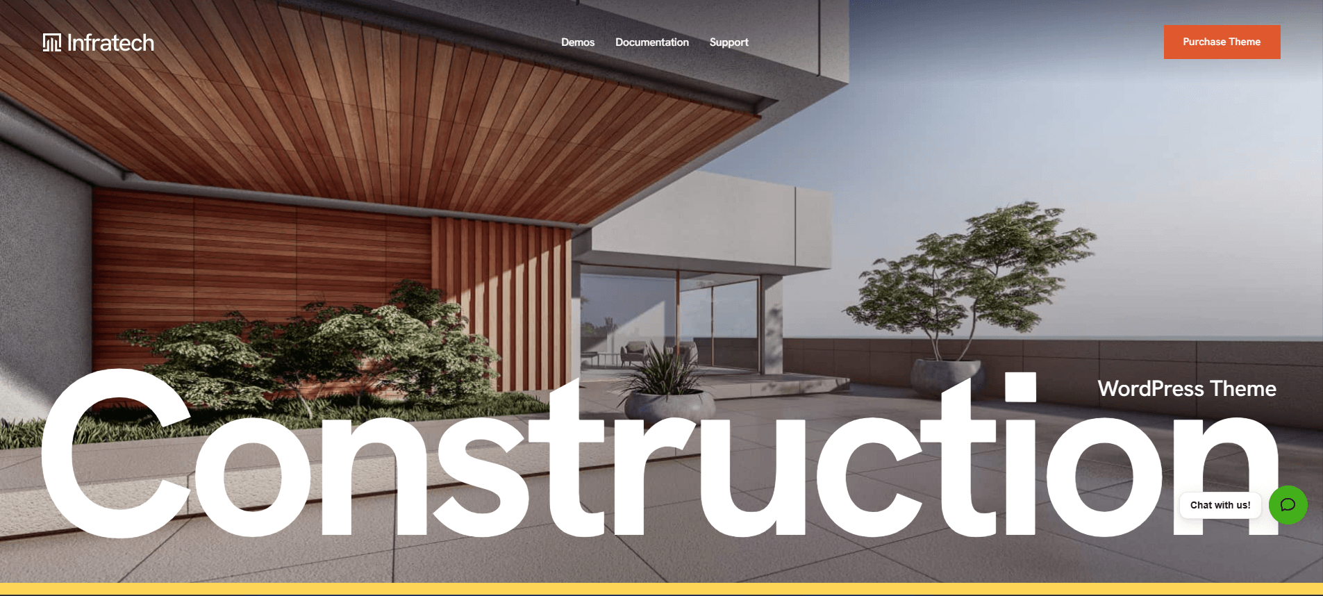 Infratech - Construction Building & Contractor WordPress Theme